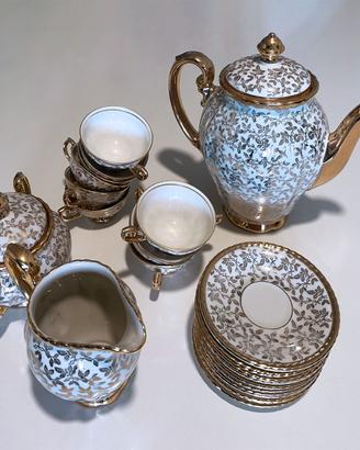 Antico set da tè caffè in porcellana Bavaria 1950