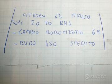 Cambio robotizzato citroen c4 picasso 2011 2.0 td