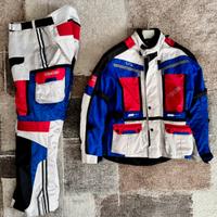 Giacca pantalone moto completo XL enduro adventure