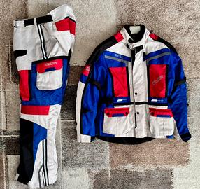 Giacca pantalone moto completo XL enduro adventure