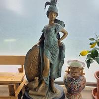 Statua in ottone 122 cm e circa 100 Kg