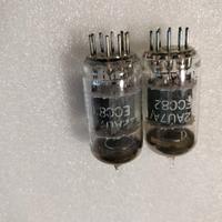 Coppia valvole ecc82 12au7 GE General Electric