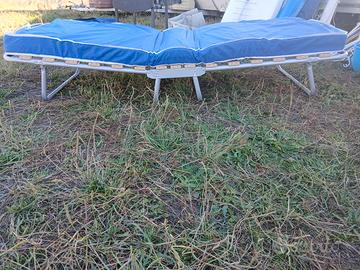 Lettino singolo da campeggio