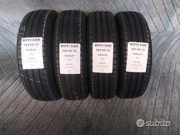 4 gomme 165 65 15 dunlop a137