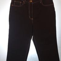 Jeans  neri donna 44-46 cottone leggero