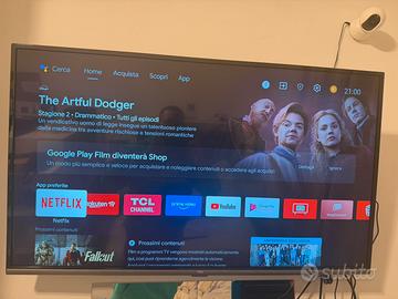 TV TCL SMART 4K 43 pollici