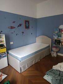 letto singolo e materasso 