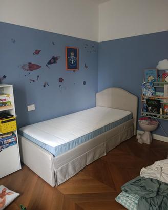 letto singolo e materasso 