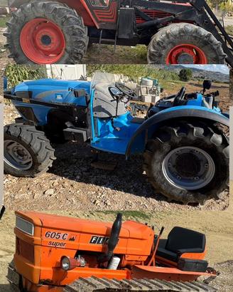 Stock Trattori Gommati Fiat, New Holland