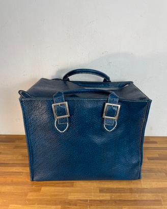 Borsa NO.NU Vera Pelle Blu