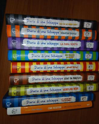 Lotto libri "Diario di una schiappa"