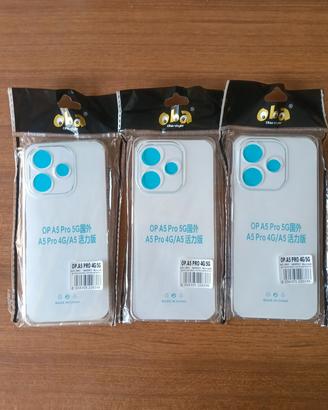Oppo A5 Pro 4g/5g cover trasparenti