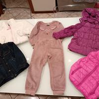set bambina misto 104 cm 3/4 anni