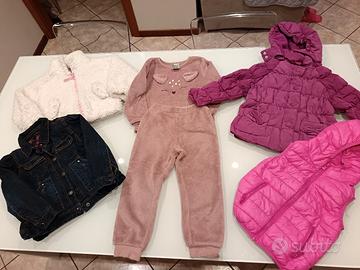 set bambina misto 104 cm 3/4 anni