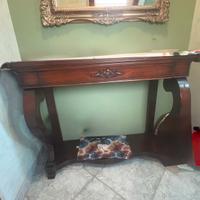 Consolle di legno stile classico