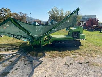 Ombrello raccolta olive con carro cingolato BP