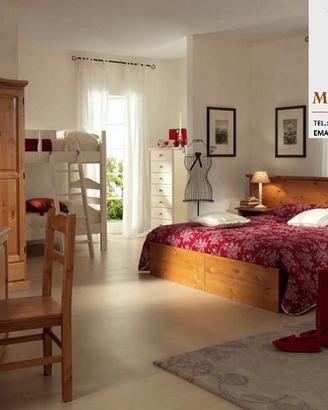 Camere da Letto in Legno Hotel Alberghi 0476