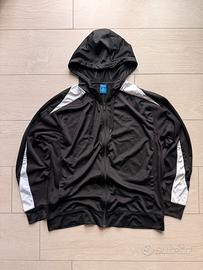 Reebok Vintage Hoodie Zip XL Black Track Jacket