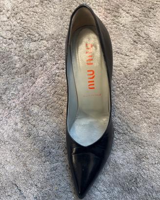 Scarpa pelle miu miu