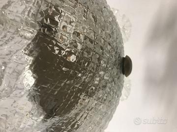 LAmpadario a sospensione in vetro murano de