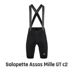 Salpoette x ciclismo ASSOS Mod. Mille GT C2