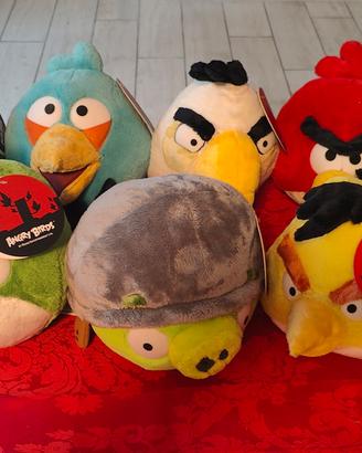 Collezione peluche Angry Birds