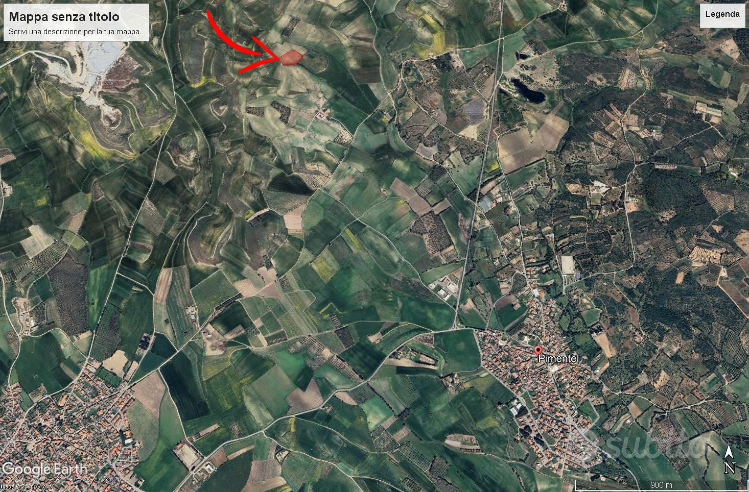 Terreno Seminativo nell'agro di Pimentel - Vista 3