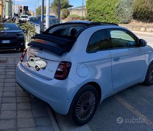 Fiat 500e cabrio elettrica