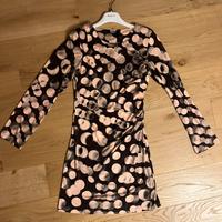 Abito Pois Siste’s con arricciatura su un fianco