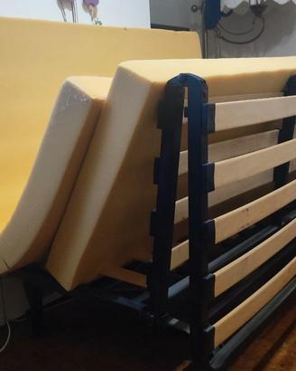 divano-letto con materasso