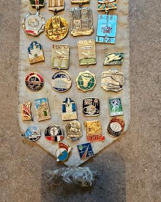 SPILLE URSS RUSSIA VINTAGE MISSIONE SPAZIALE SPUTN