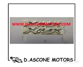Coppia adesivi Xmax 125 250 400 argento