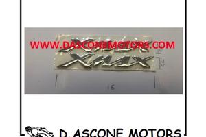 Coppia adesivi Xmax 125 250 400 argento