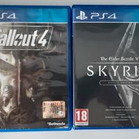 Fallout 4 + Skyrim PS4