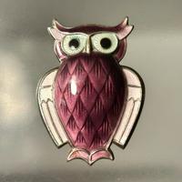 Spilla smaltata David Andersen argento 925 vintage