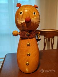 salvadanaio a forma di gatto vintage