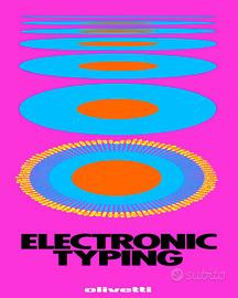 Poster Ballmer x Olivetti- "Electronic Typing"