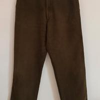 Pantaloni velutto a coste tg 48