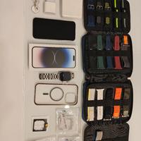 iPhone 14 pro max 256gb + Apple Watch ultra+ acc..