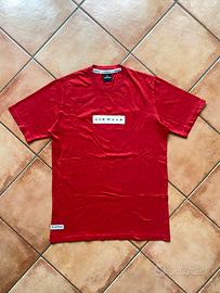T-shirt Airwalk rossa uomo L streetwear