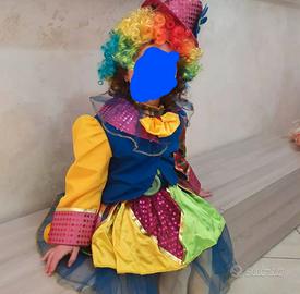 Vestito Carnevale Veneziano Pagliaccetta Baby - Abbigliamento e Accessori  In vendita a Napoli