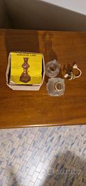 Lampada cherosene miniatura Log Cabin con scatola