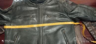 giacca motociclista vera pelle morbida 