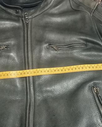 giacca motociclista vera pelle morbida 