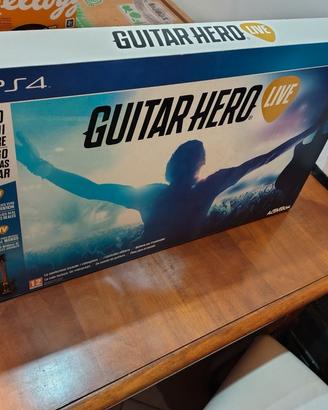 chitarra + gioco Guitar Hero Live