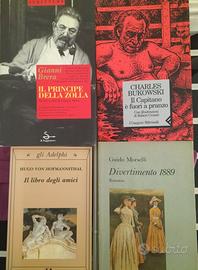 Lotto di 4 libri Adelphi  Feltrinelli Morselli