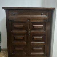 Scarpiera In Legno Vintage