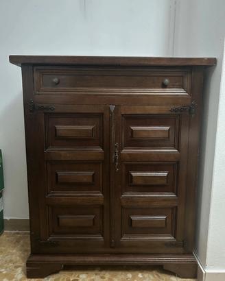 Scarpiera In Legno Vintage