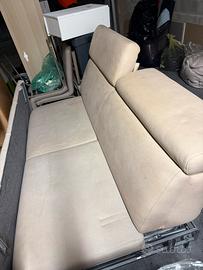 Divano letto beige