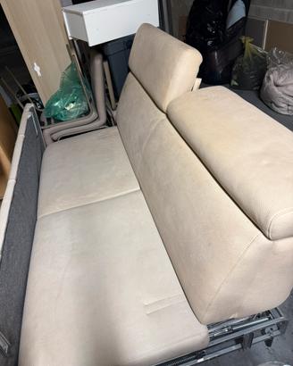 Divano letto beige